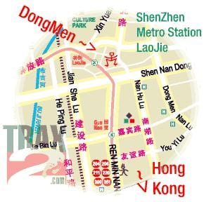 dongmen market Shenzhen göster