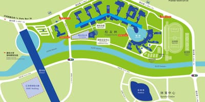 Shenzhen Üniversitesi Harita 